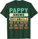 Pappy Knows Everything Shirt 60th Gifts Funny Father's Day T-Shirt - T-Shirt | Forest