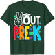 Peace Out Pre Kindergarten Last Day of Pre-k kids T-Shirt - T-Shirt | Forest