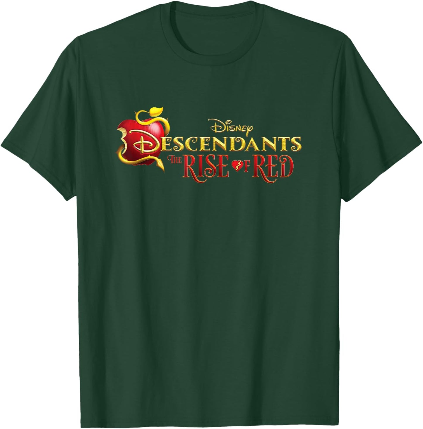Disney Descendants 4: The Rise of Red Official Movie Logo T-Shirt - T-Shirt | Forest