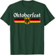 Oktoberfest German Drinking Men Women Vintage German Flag T-Shirt - T-Shirt | Forest