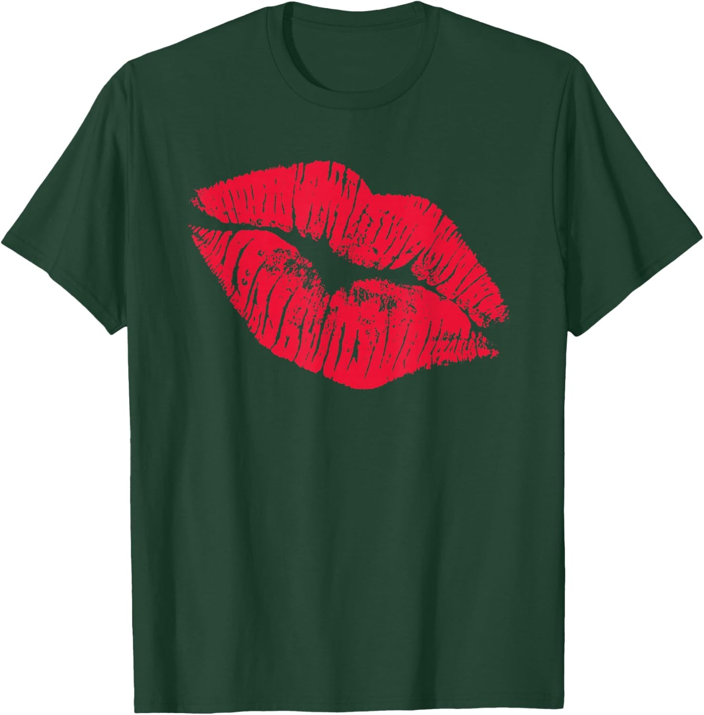 Red Lips T Shirt T-Shirt - T-Shirt | Forest