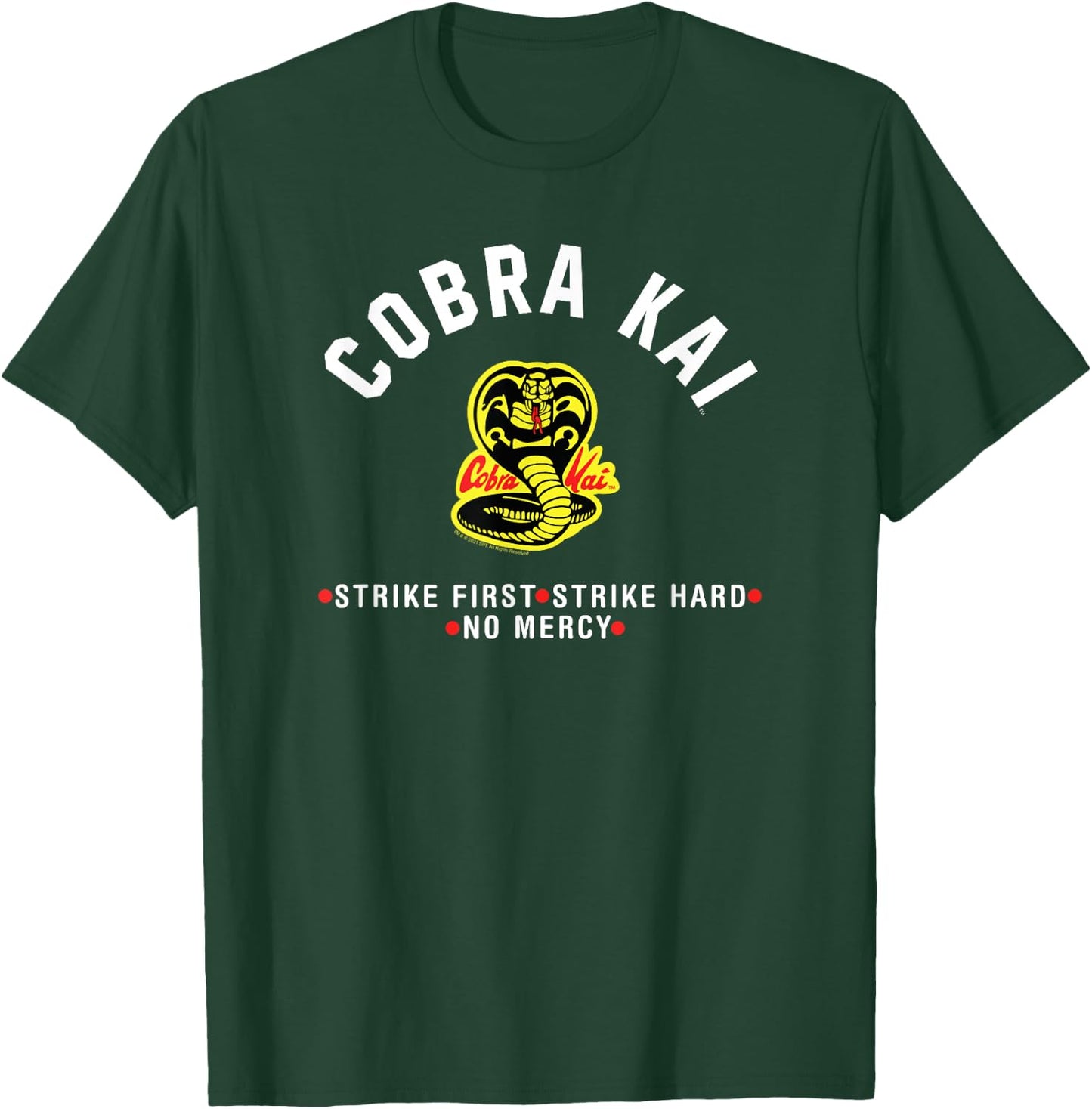 Cobra Kai Modern Cobra Logo TV Show T-Shirt - T-Shirt | Forest