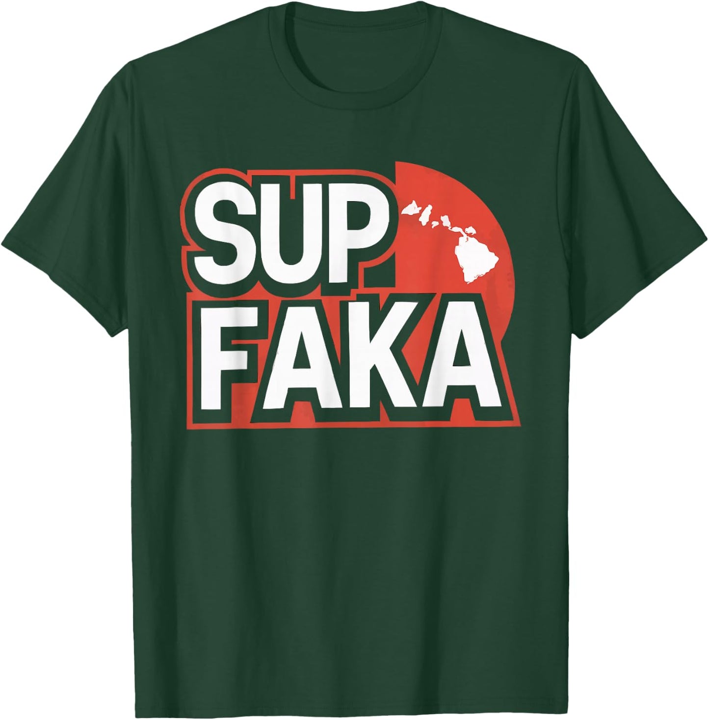 Kanaka Maoli Native Hawaiian Islands Hawaii Flag T-Shirt - T-Shirt | Forest