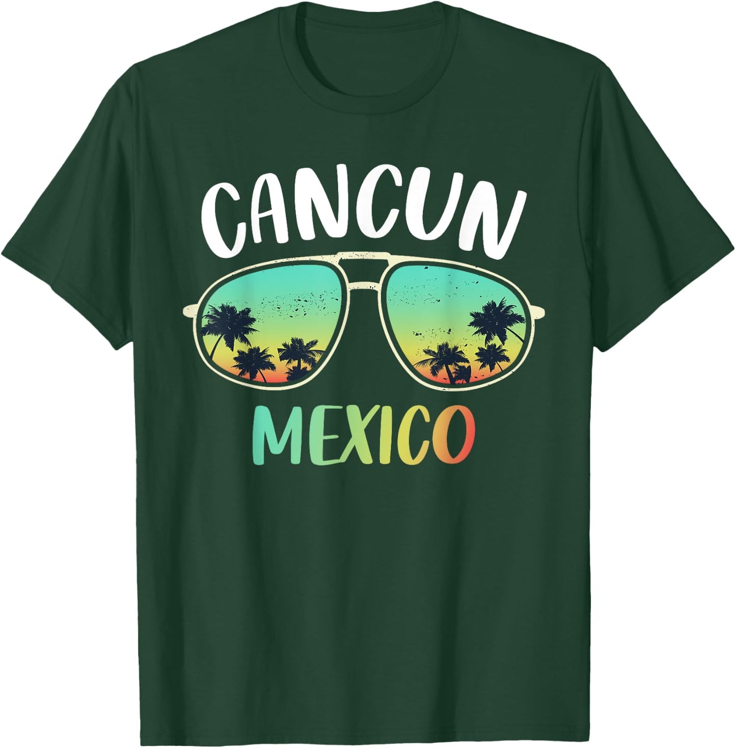 Cancun Mexico Souvenir Shirt Family Matching Vacation Cancun T-Shirt - T-Shirt | Forest