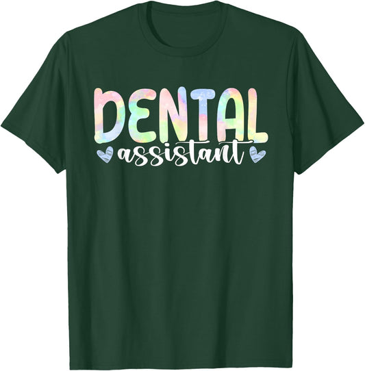 Dental Assistant Job Tooth Teeth Women Dental Assistant T-Shirt - T-Shirt | Forest