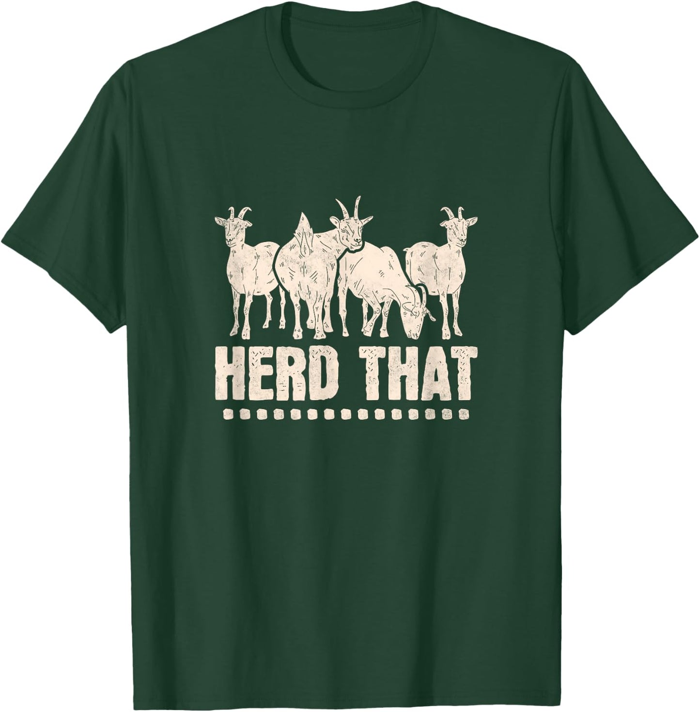 Herd That, Goat T-Shirt - T-Shirt | Forest