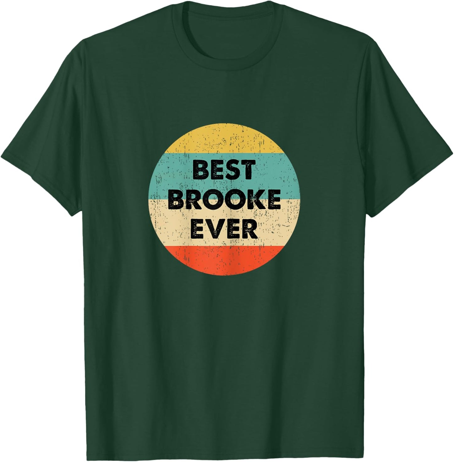 Brooke Name T-Shirt - T-Shirt | Forest