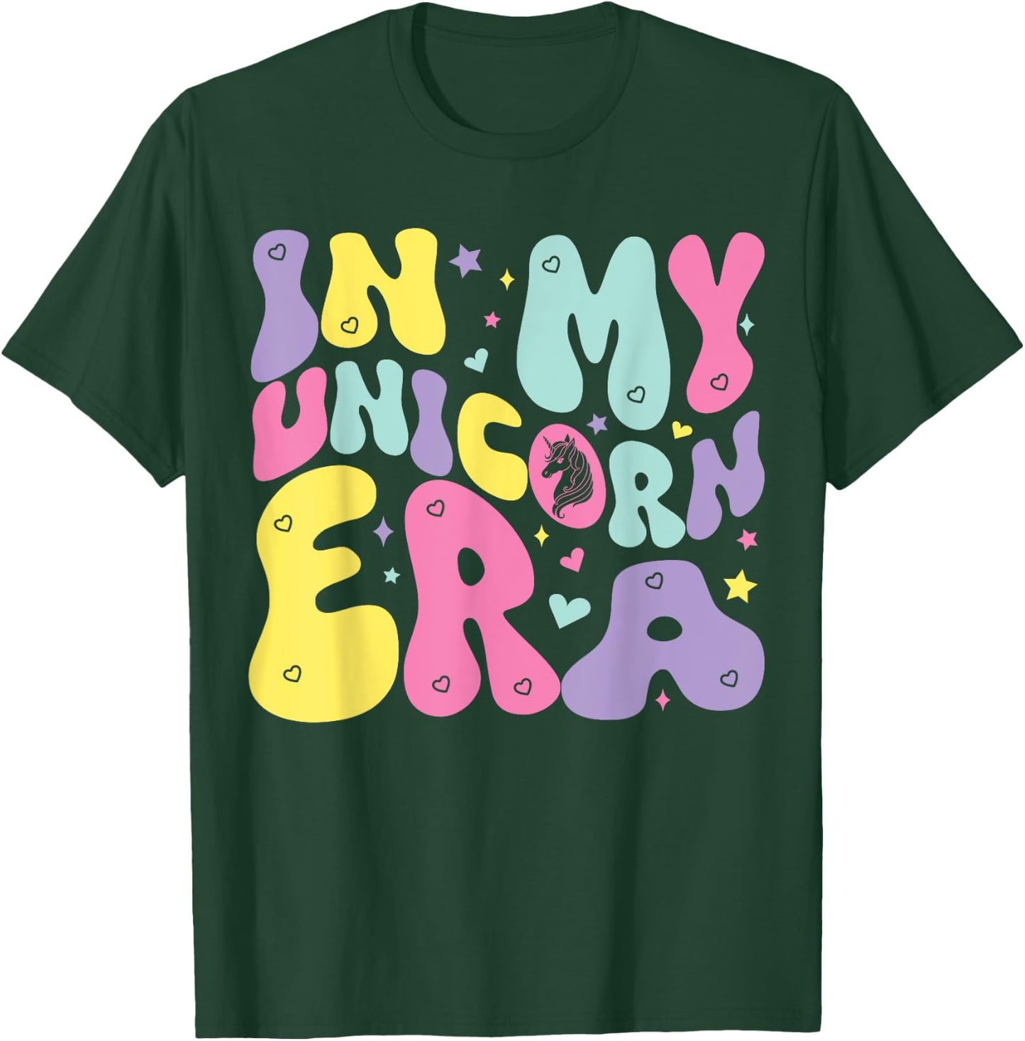 In My Unicorn Era T-Shirt - T-Shirt | Forest