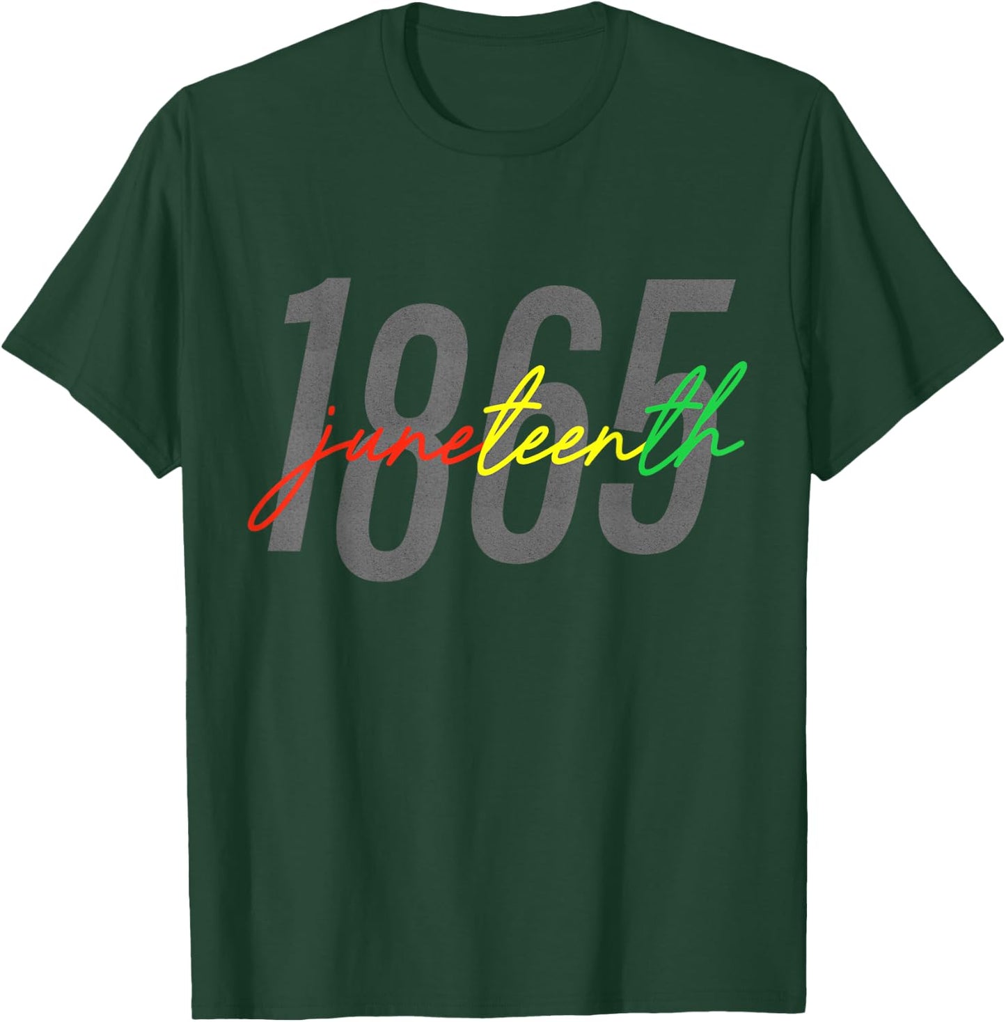 Juneteenth 2024 Celebrate Black Freedom 1865 Women T-Shirt - T-Shirt | Forest