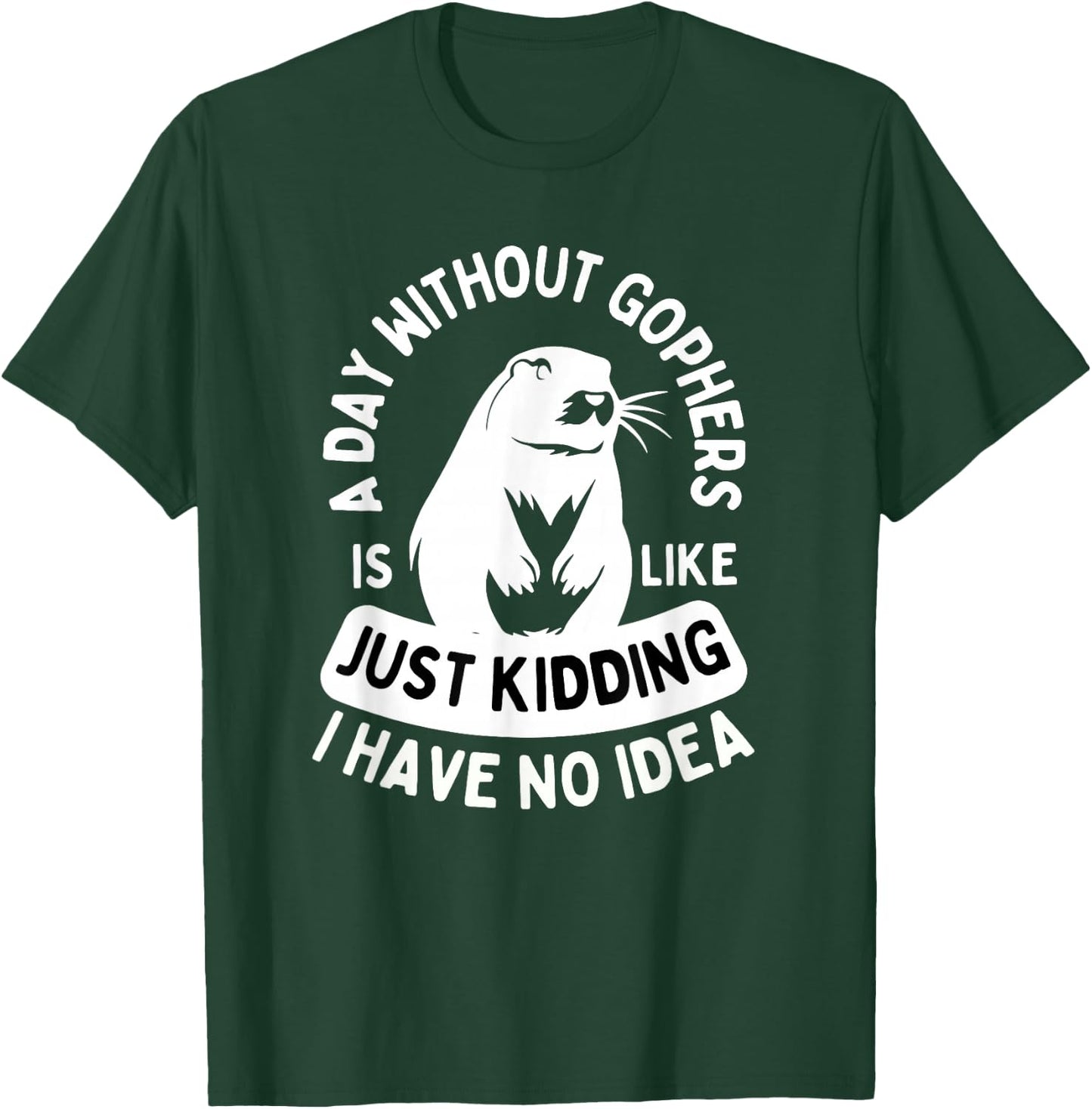 Gopher Shirt Animal Lover Gopher Lover Gophers T-Shirt - T-Shirt | Forest