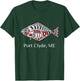 Port Clyde Maine Coast Halibut Fisherman Native American T-Shirt - T-Shirt | Forest