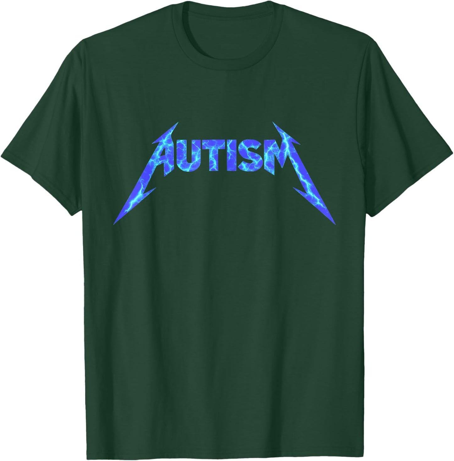 Autism Death Metal T-Shirt - T-Shirt | Forest