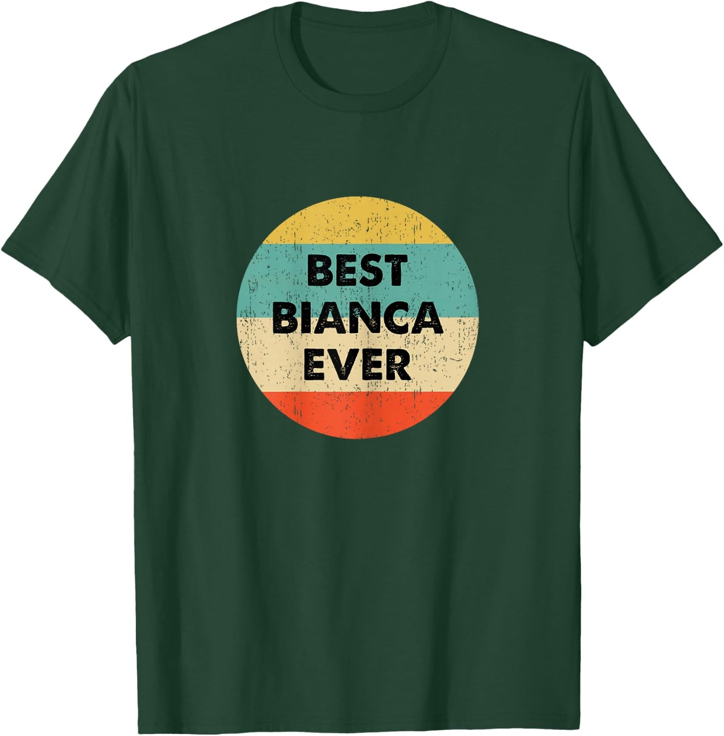 Bianca Name T-Shirt - T-Shirt | Forest