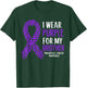 I Wear Purple For My Brother Pancreatic Cancer Awareness T-Shirt - T-Shirt | Forest