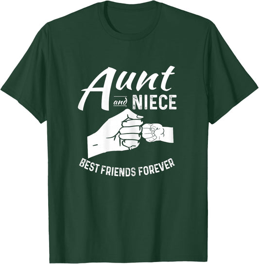 Aunt And Niece Matching Outfits Women and Kids T-Shirt - T-Shirt | Forest