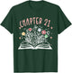 Chapter 21st Birthday Bookworm 21 Years Old For Book Loves T-Shirt - T-Shirt | Forest