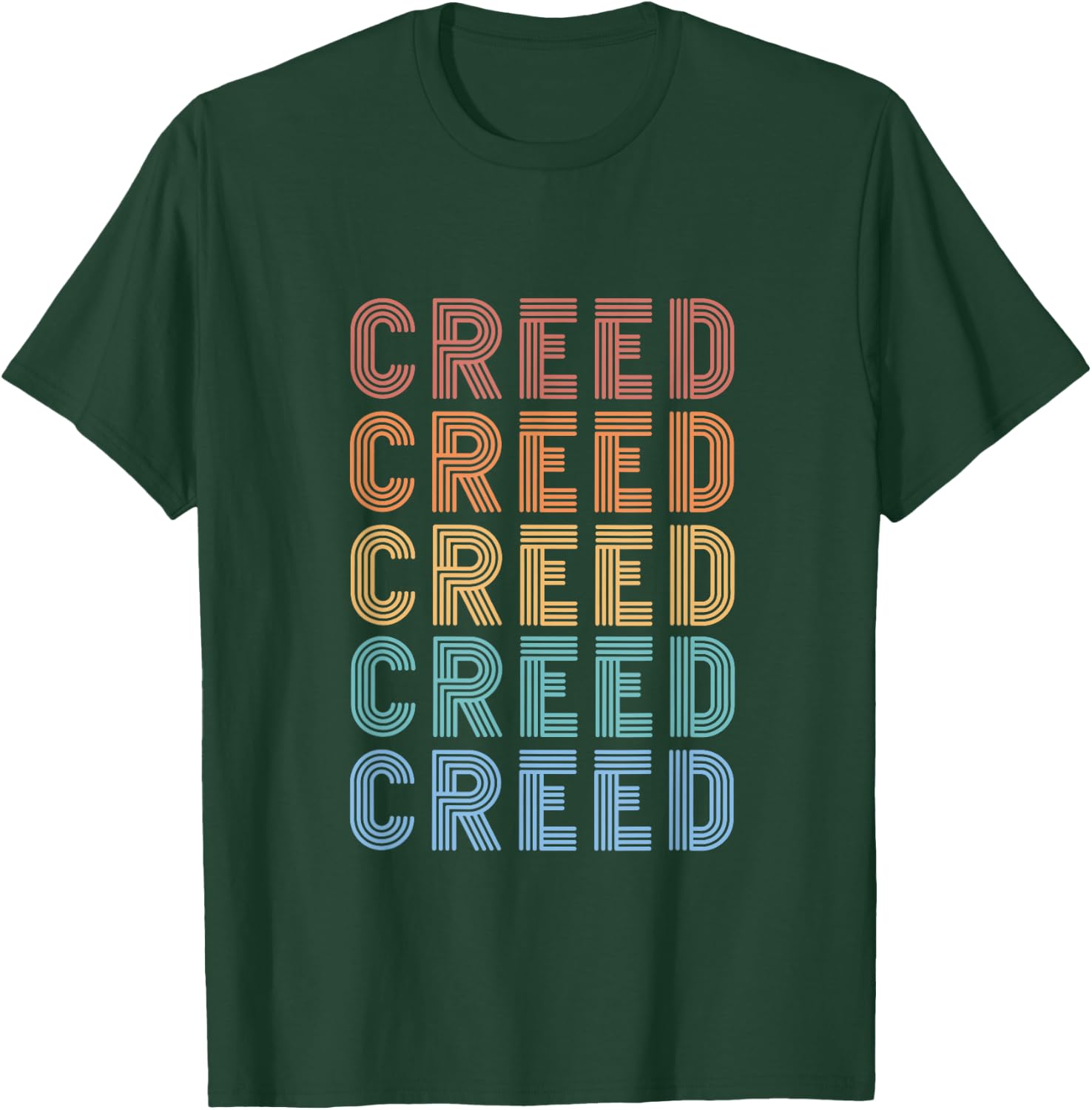 Creed '24 Take Me Higher Women Men Support 2024 T-Shirt - T-Shirt | Forest