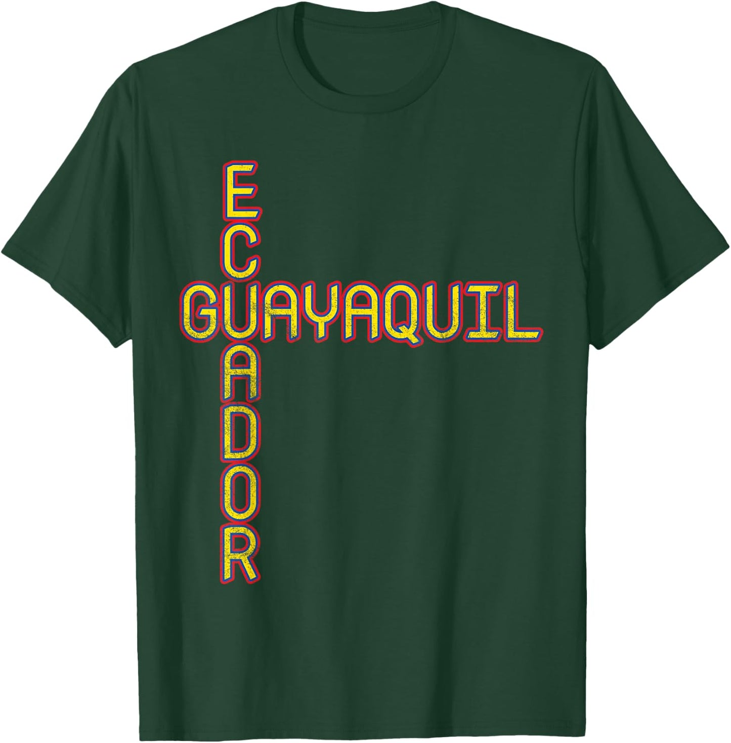 Guayaquil Ecuador Travel, Bandera de Ecuador, Guayaquil T-Shirt - T-Shirt | Forest