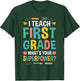 I Teach First Grade Whats Your Superpower? T-Shirt - T-Shirt | Forest