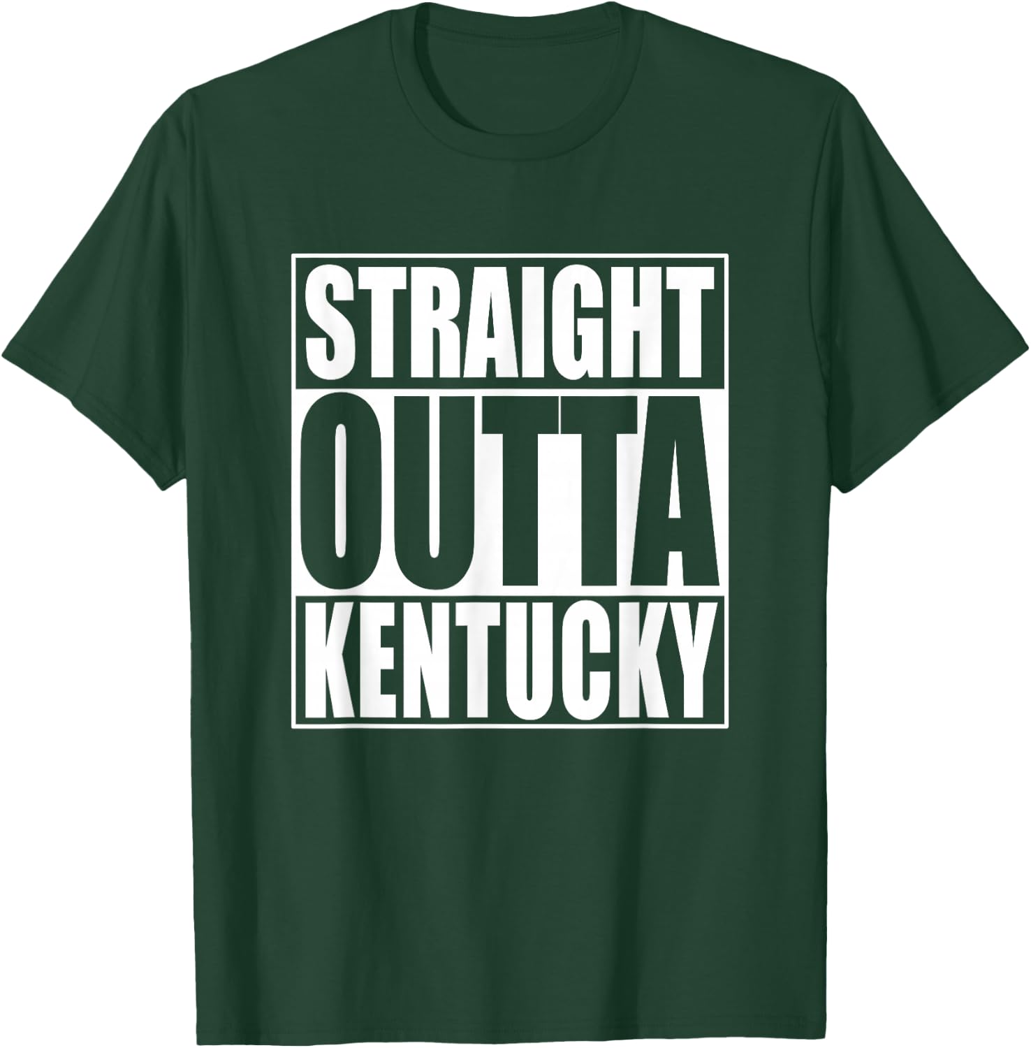 Straight Outta Kentucky T-Shirt - T-Shirt | Forest