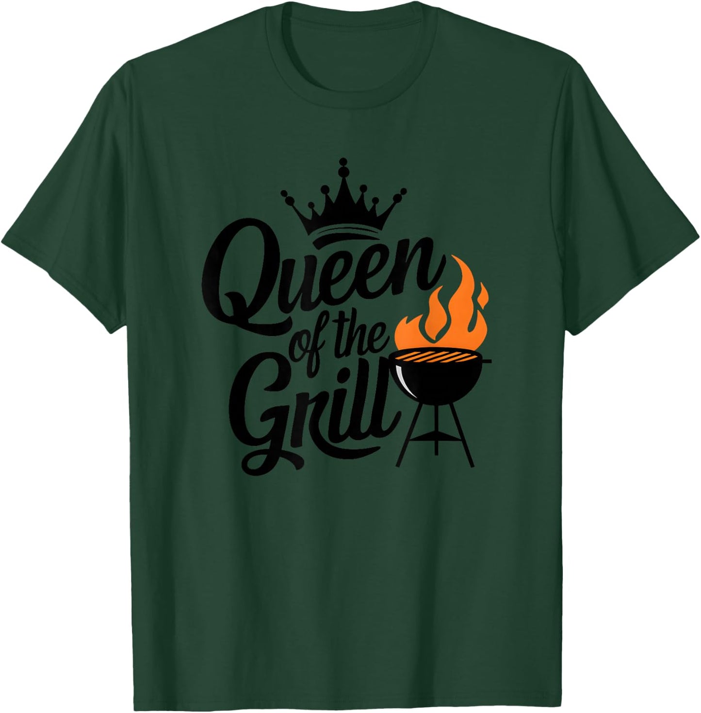 Queen of the Grill T-Shirt - T-Shirt | Forest
