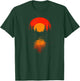 Retro Wilderness Bear Trees Reflection Outdoor Forest T-Shirt - T-Shirt | Forest