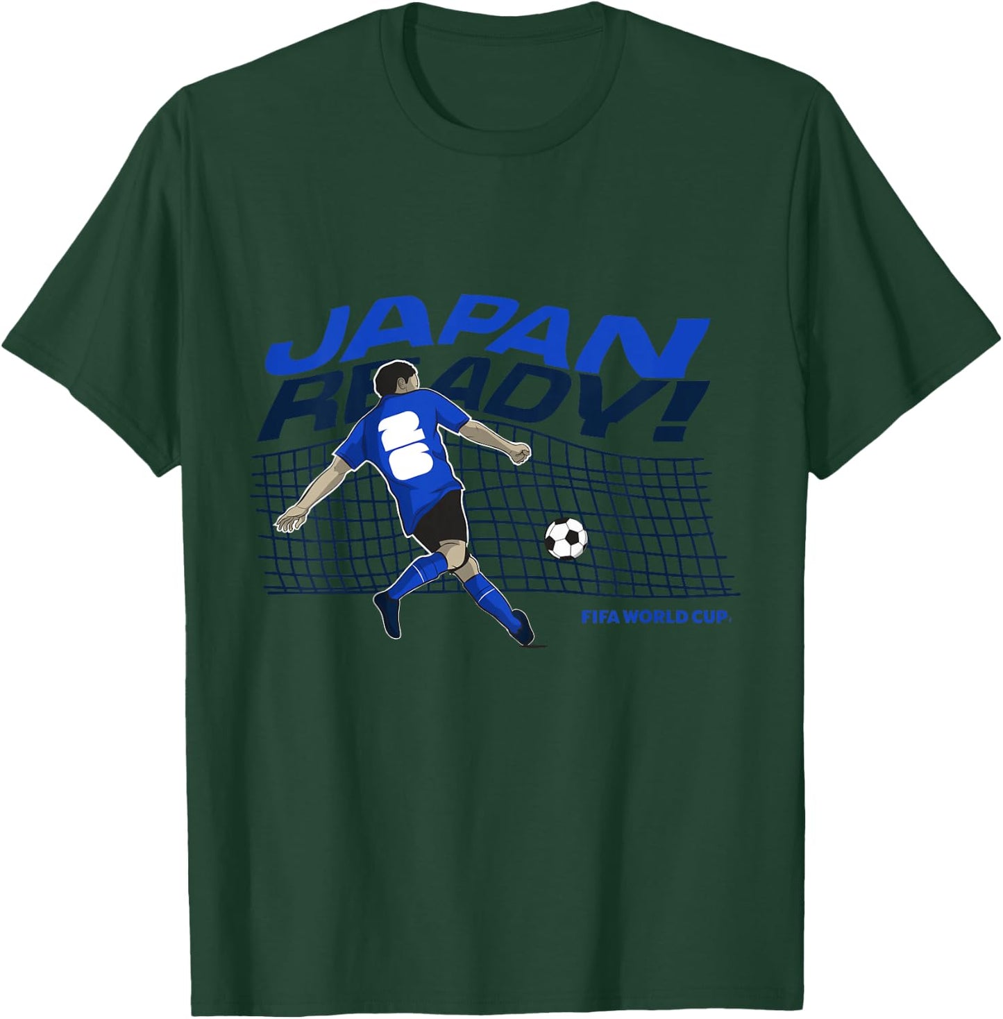Kids FIFA WORLD CUP26 Qualifier Japan Ready T-Shirt - T-Shirt | Forest