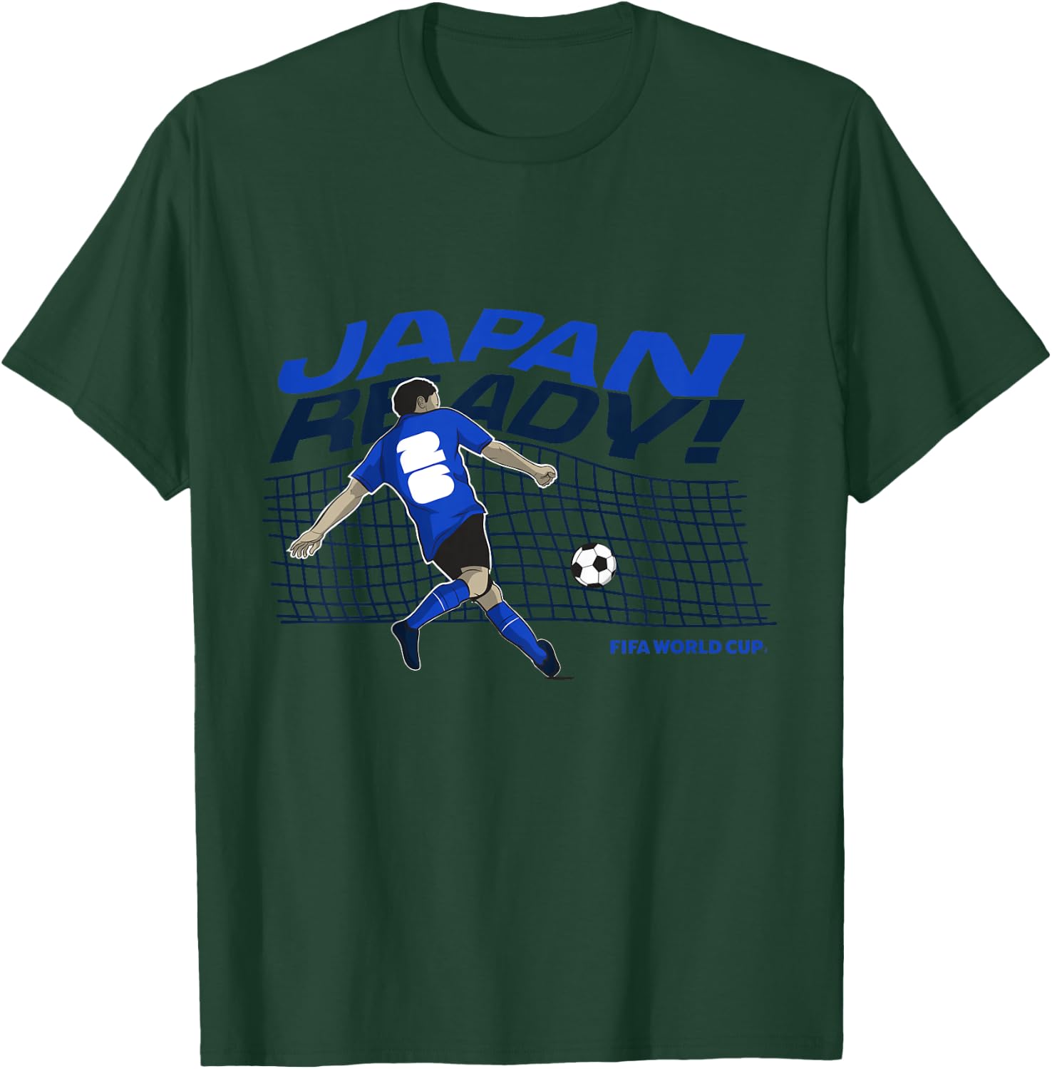 Kids FIFA WORLD CUP26 Qualifier Japan Ready T-Shirt - T-Shirt | Forest