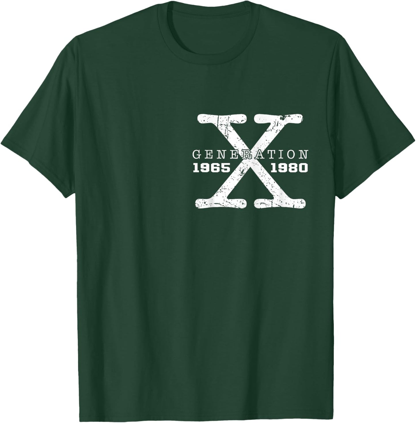 Generation X Raised On Hose Water And (on back) Gen X T-Shirt - T-Shirt | Forest