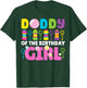 Daddy of Birthday Girl Bubble Party Kids Bubble Wands Theme T-Shirt - T-Shirt | Forest