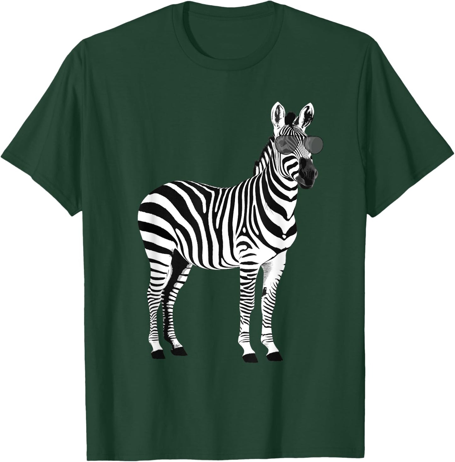 Funny Zebra Design Women Boy Girl Animal Zebra Lover T-Shirt - T-Shirt | Forest