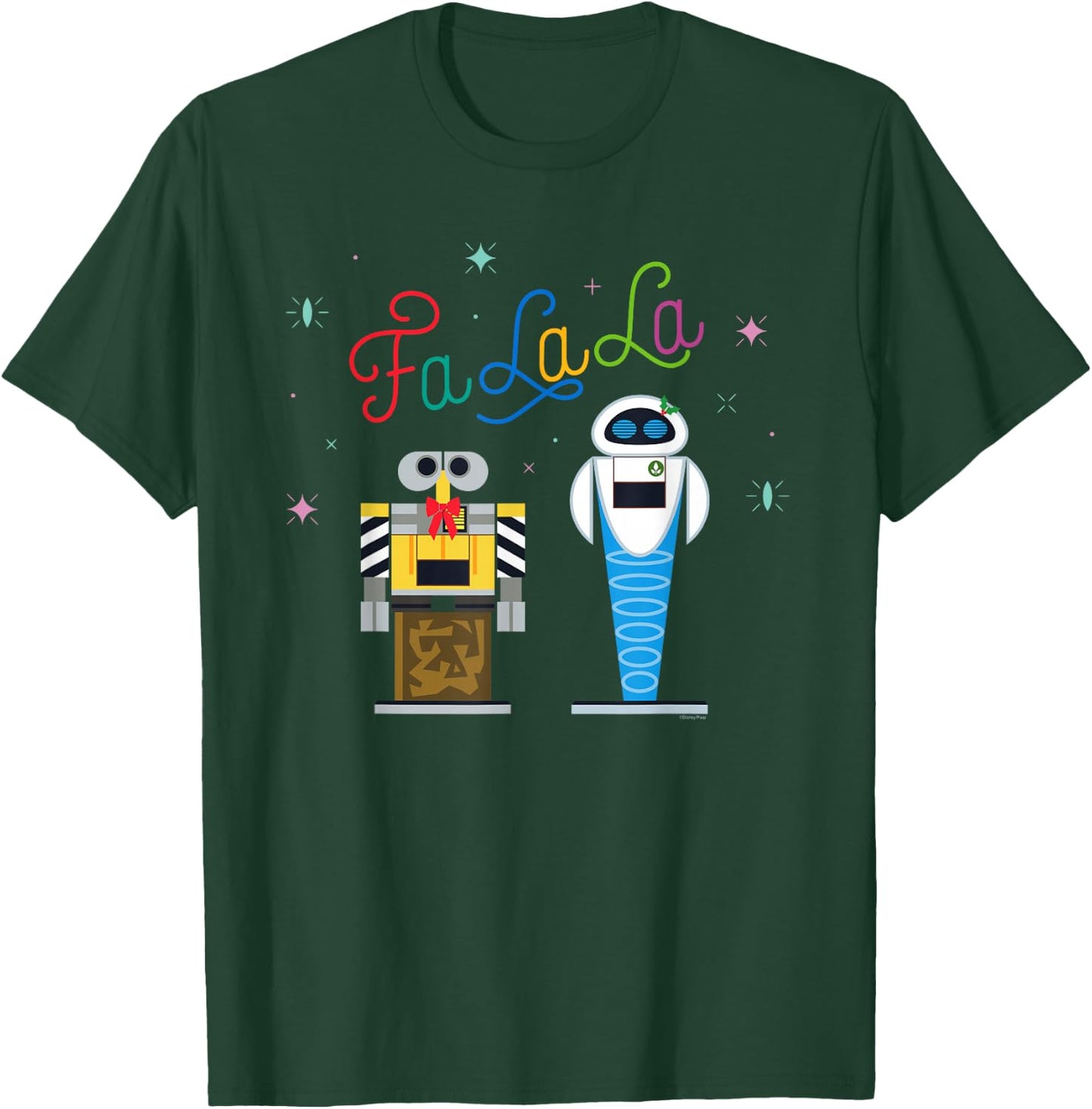 Disney and Pixar’s WALL-E Christmas Holiday Nutcrackers T-Shirt - T-Shirt | Forest