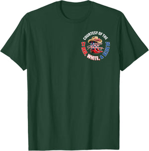 We'll Put A Boot in Your Ass Western 4th of July (2 Sided) T-Shirt - T-Shirt | Forest