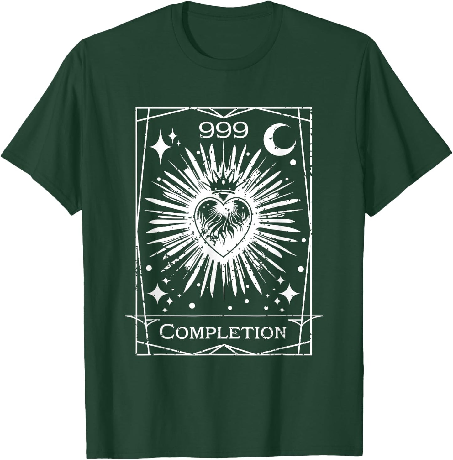 Angel Number 999 Completion Numerology Personal Number 999 T-Shirt - T-Shirt | Forest