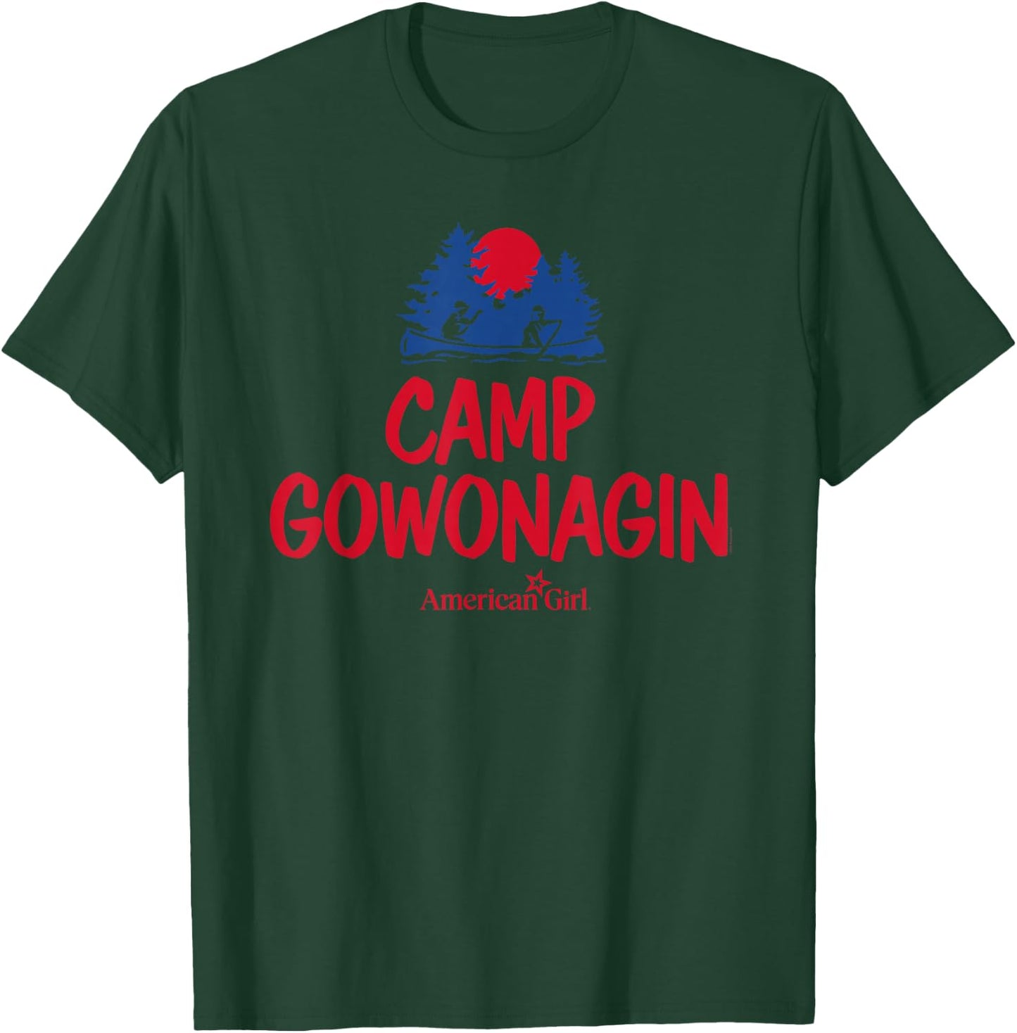 American Girl - Camp Gowonagin T-Shirt - T-Shirt | Forest