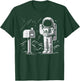 Astronaut Mailbox Funny Space Mailman Postal Men Women Kids T-Shirt - T-Shirt | Forest