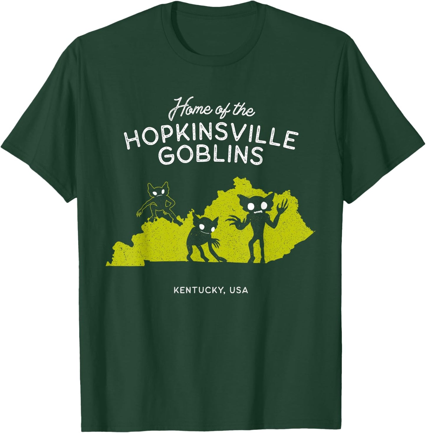 Home of the Hopkinsville Goblins - Kentucky, USA T-Shirt - T-Shirt | Forest