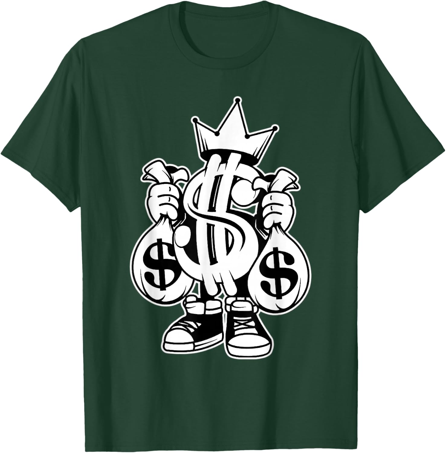 King Money x Money Bags x Money Sign T-Shirt - T-Shirt | Forest