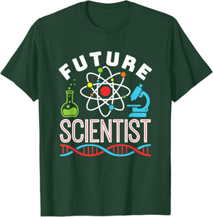 Science Fair Future Scientist STEM STEAM Boys Girls T-Shirt - T-Shirt | Forest
