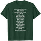 Religious Catholic Prayer Gift Saint Francis of Assisi T-Shirt - T-Shirt | Forest