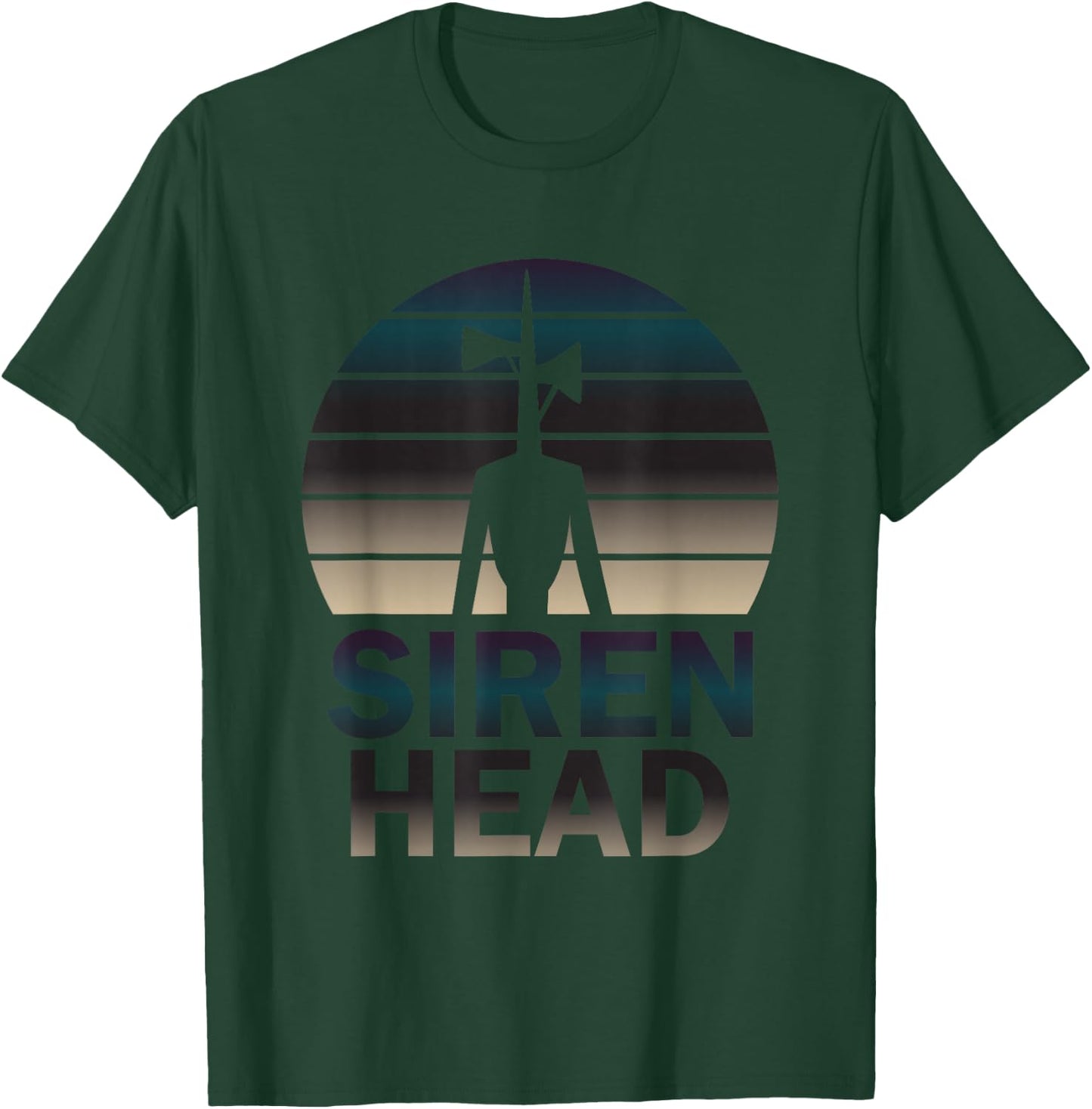 Siren Creature Monster Horror Movie Halloween T-Shirt - T-Shirt | Forest