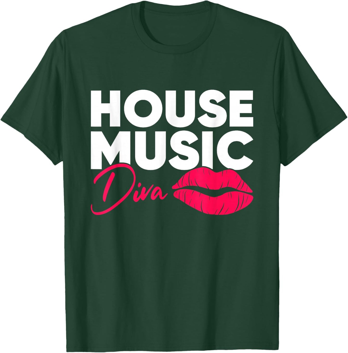 House Music Diva - DJ EDM Festival Women T-Shirt - T-Shirt | Forest