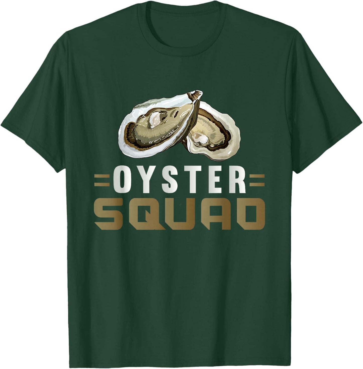 Oyster Squad T-Shirt - T-Shirt | Forest