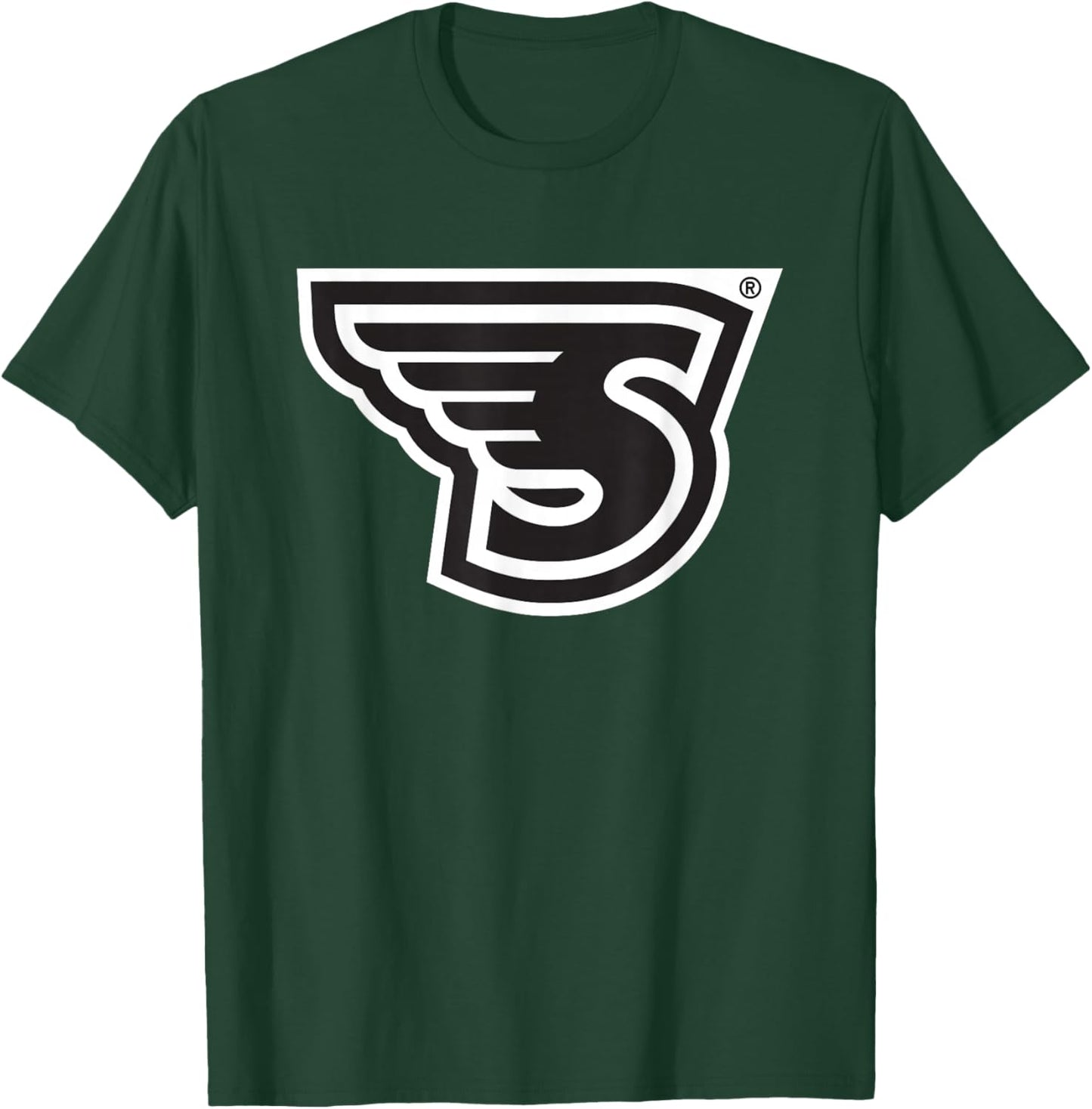 Stonehill College Skyhawks Athletic S Logo T-Shirt - T-Shirt | Forest