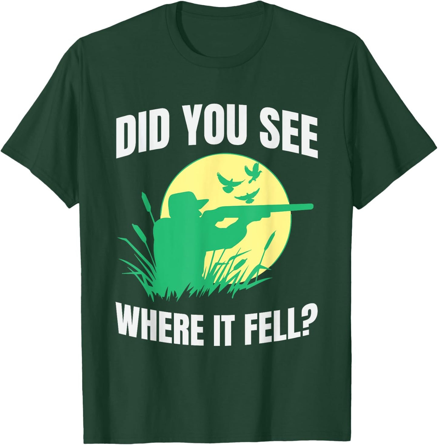Dove Hunting Gear Bird Hunter Equipment Dove Hunter T-Shirt - T-Shirt | Forest