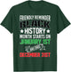 Black History Month 24/7/365 All Year Long African Culture T-Shirt - T-Shirt | Forest