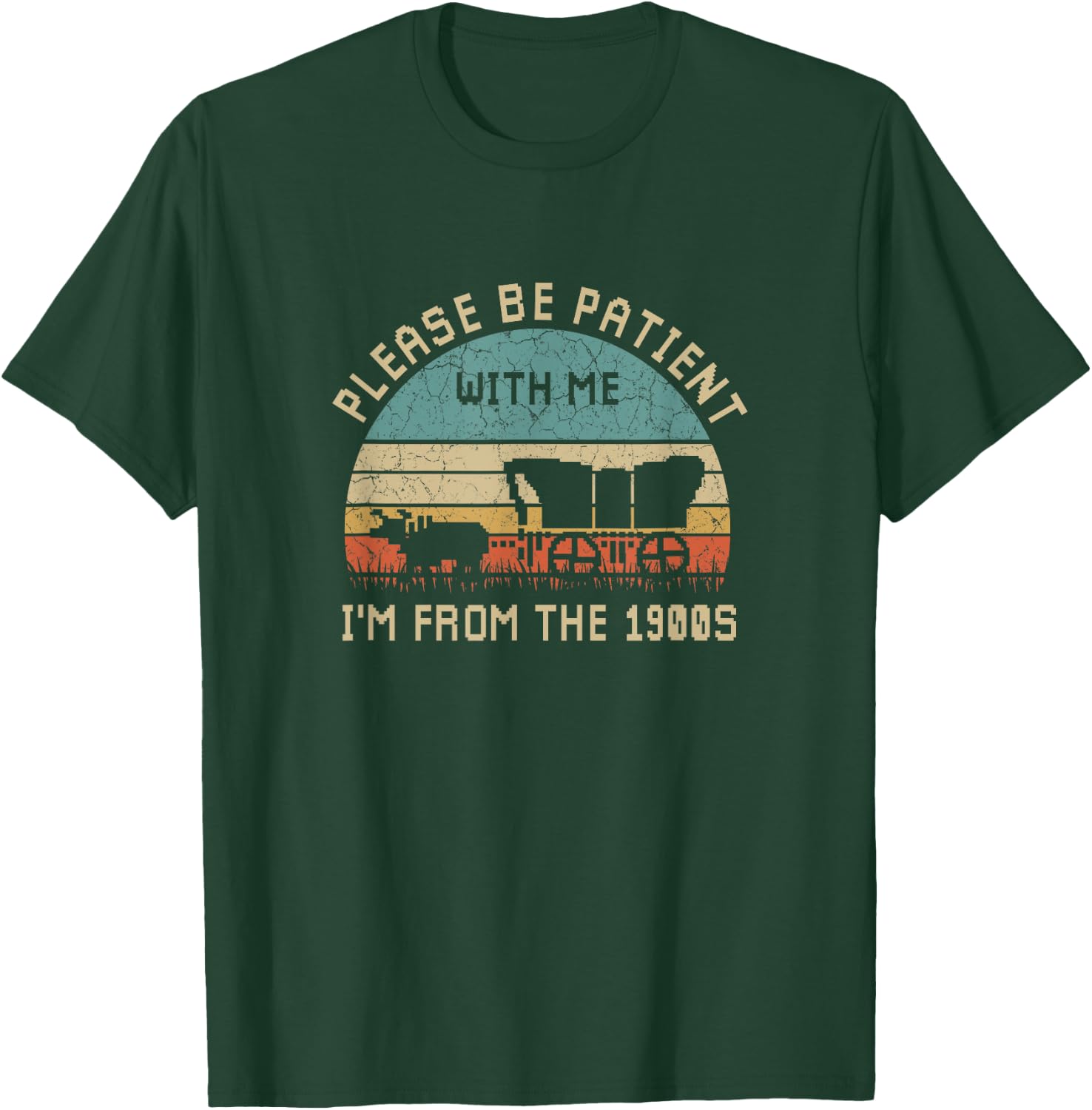 Please Be Patient With Me I'm From The 1900s Vintage T-Shirt - T-Shirt | Forest