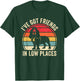 I've Got Friends In Low Places Funny Basset Hound Dog Lover Women Kids T-Shirt - T-Shirt | Forest