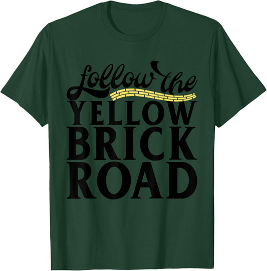 Follow The Yellow Brick Road T-Shirt - T-Shirt | Forest
