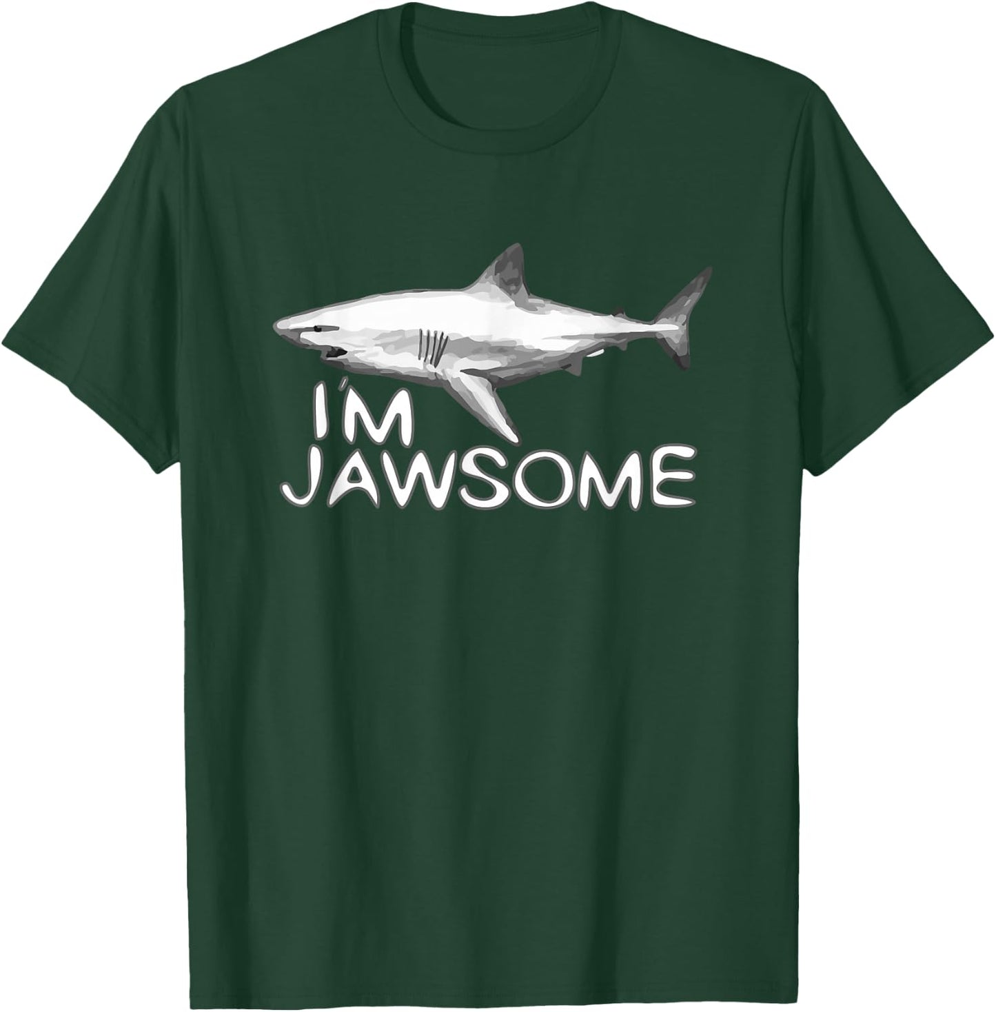 I'm Jawsome Shark Graphic for Boys T-Shirt - T-Shirt | Forest